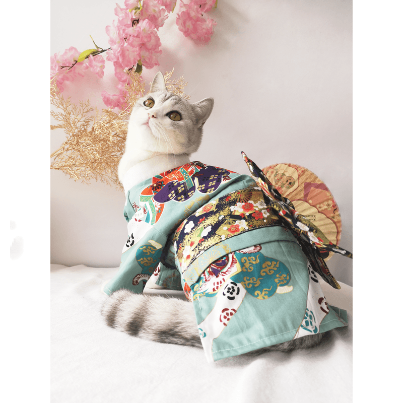 Pet Couture: Cherry Blossom Geisha Small Dog And Cat Clothes