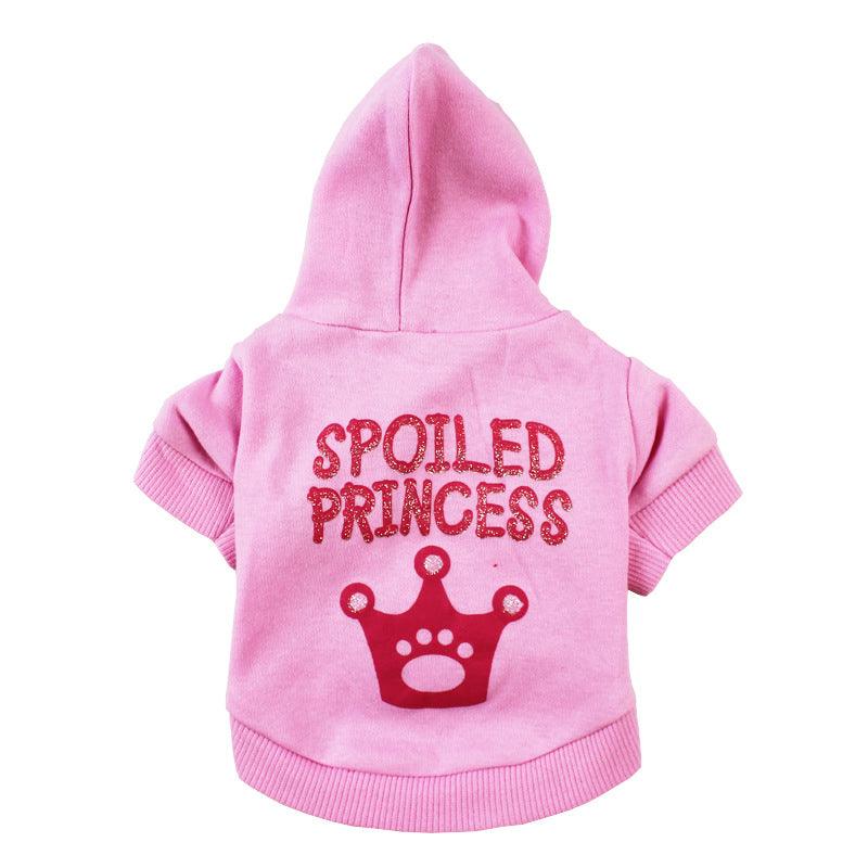 Princess Pink Hooded Cat Puppy Dog Clothes: The Ultimate Regal Ensemble For Your Furry Companion