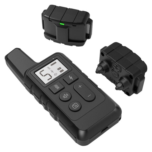 Remote Control Dog Training Collar – Waterproof Rechargeable Trainer