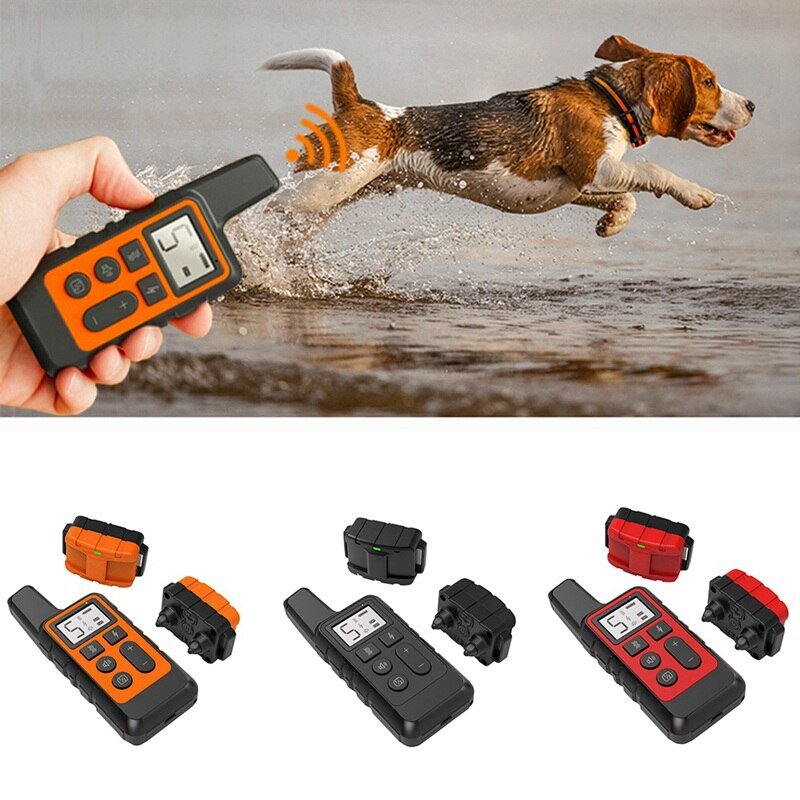 Remote Control Dog Training Collar – Waterproof Rechargeable Trainer