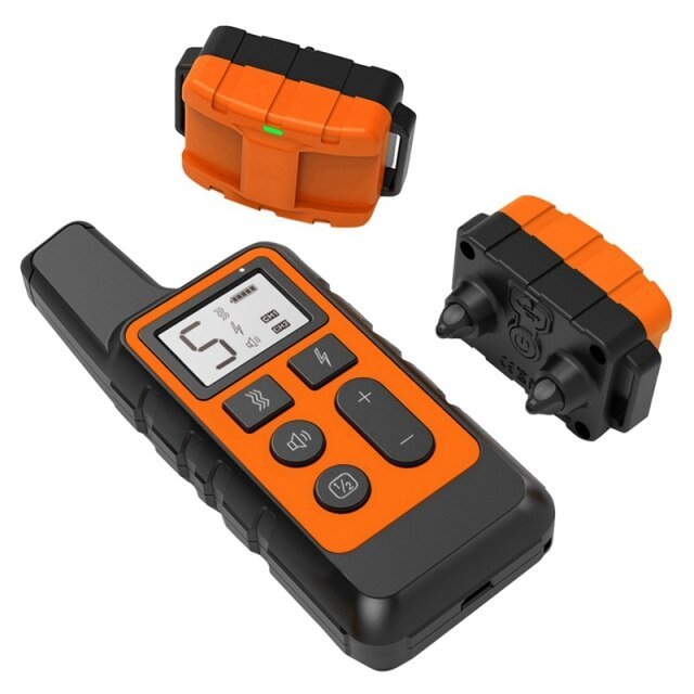 Remote Control Dog Training Collar – Waterproof Rechargeable Trainer