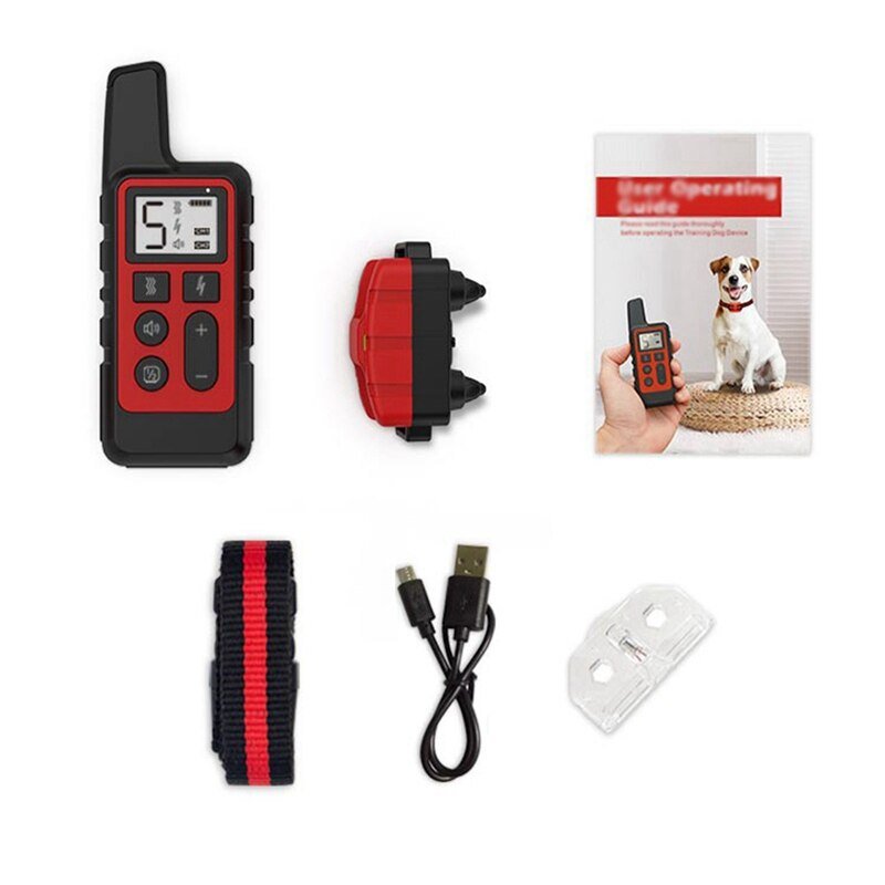 Remote Control Dog Training Collar – Waterproof Rechargeable Trainer