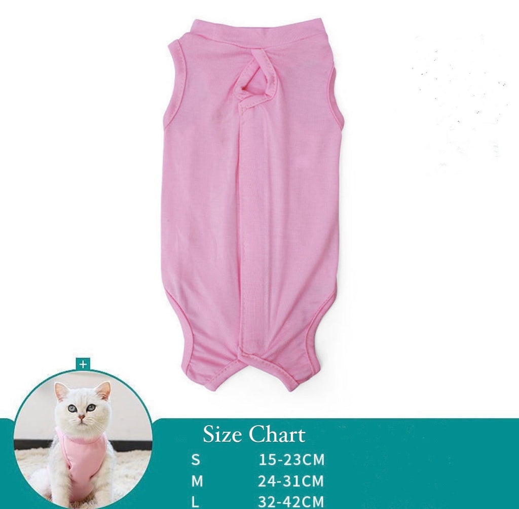 Pet Surgery Recovery Suit – After Spay/Neuter Post-Op Bodysuit for Cats & Dogs