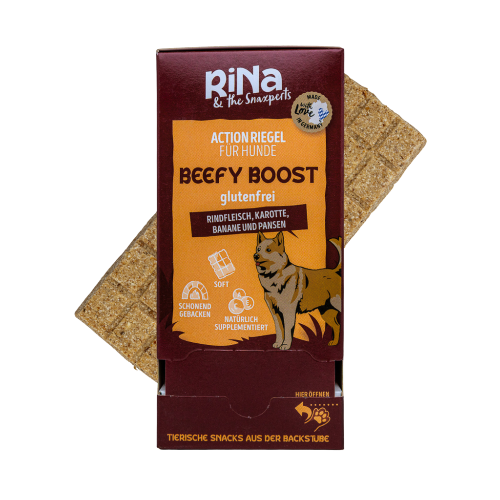 RiNa’s Bee Booster – Functional Dog Snack with Lamb, Bee Pollen & Turmeric (300g)