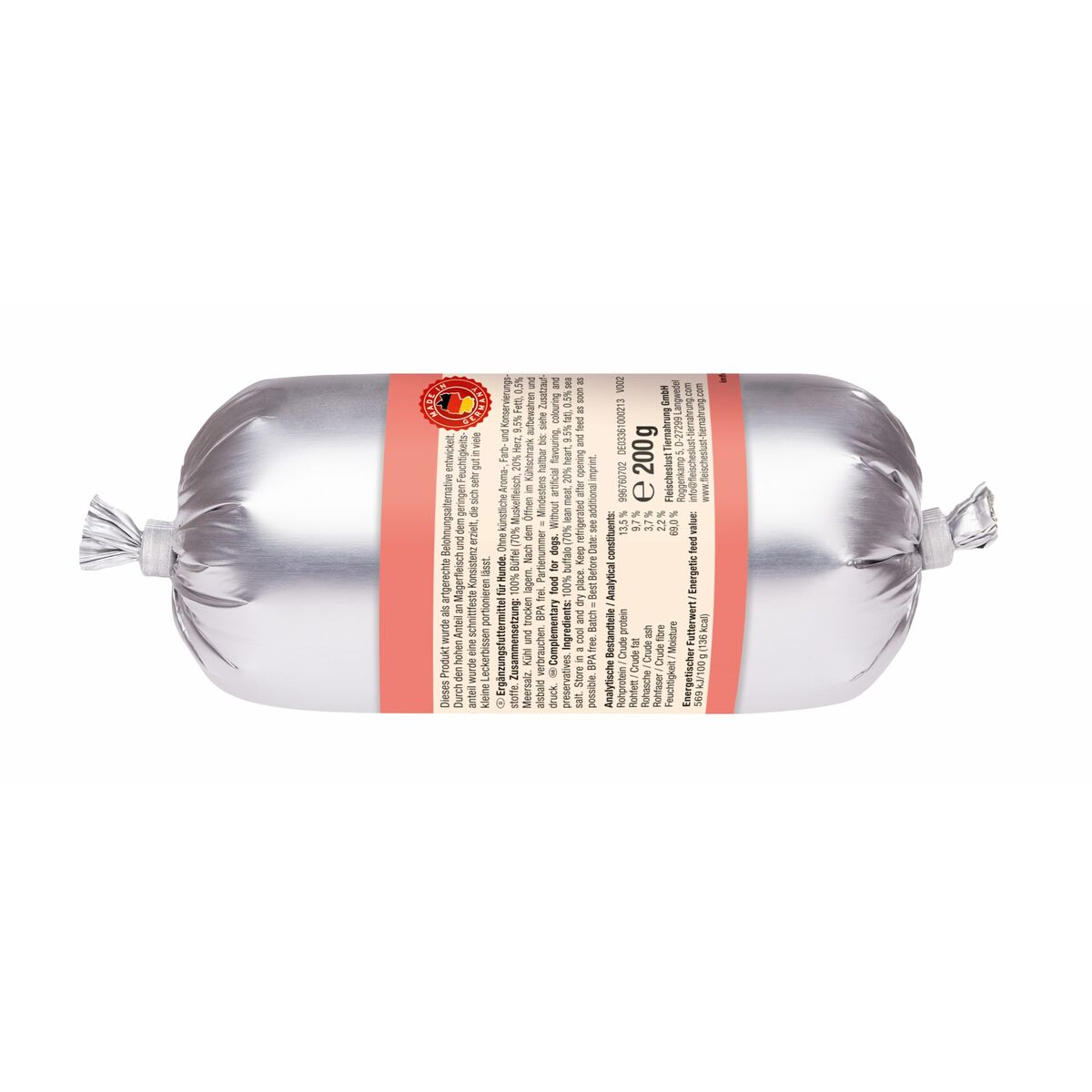 Dog Food Fleischeslust 20015 200 gr