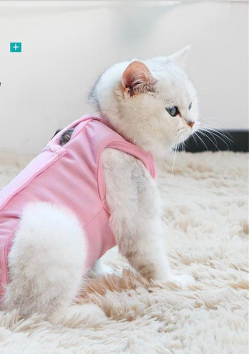 Pet Surgery Recovery Suit – After Spay/Neuter Post-Op Bodysuit for Cats & Dogs
