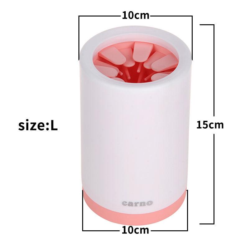 Portable Pet Paw Cleaner Cup – Soft Silicone Paw Wash for Dogs & Cats