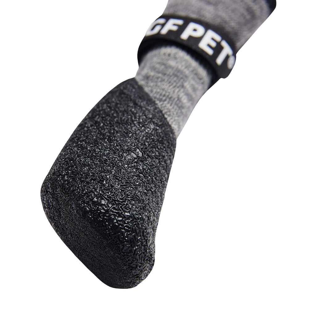 All Terrain Waterproof Dog Boots – Charcoal | Anti-Slip, Lightweight, Built-In Sock