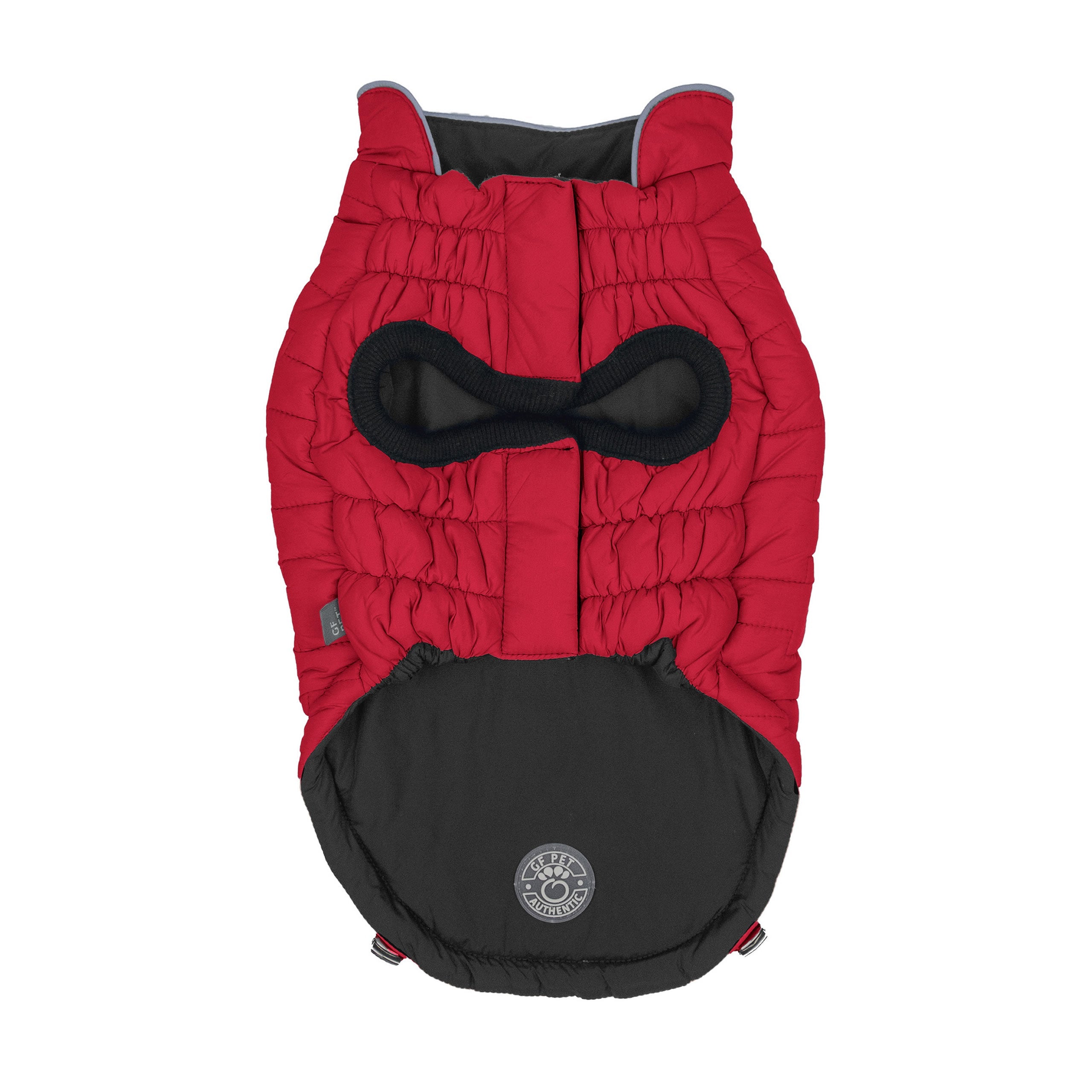 Reversible Chalet Dog Jacket – Red | Warm, Stylish & Weather-Resistant