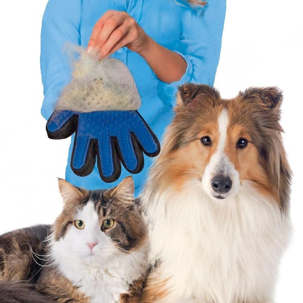 PetPerfect Grooming Glove – Gentle Deshedding & Pet Hair Removal Glove