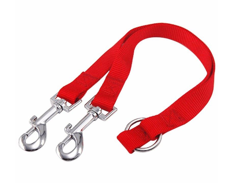 Double Dog Leash Coupler – No-Tangle Splitter for Walking Two Dogs