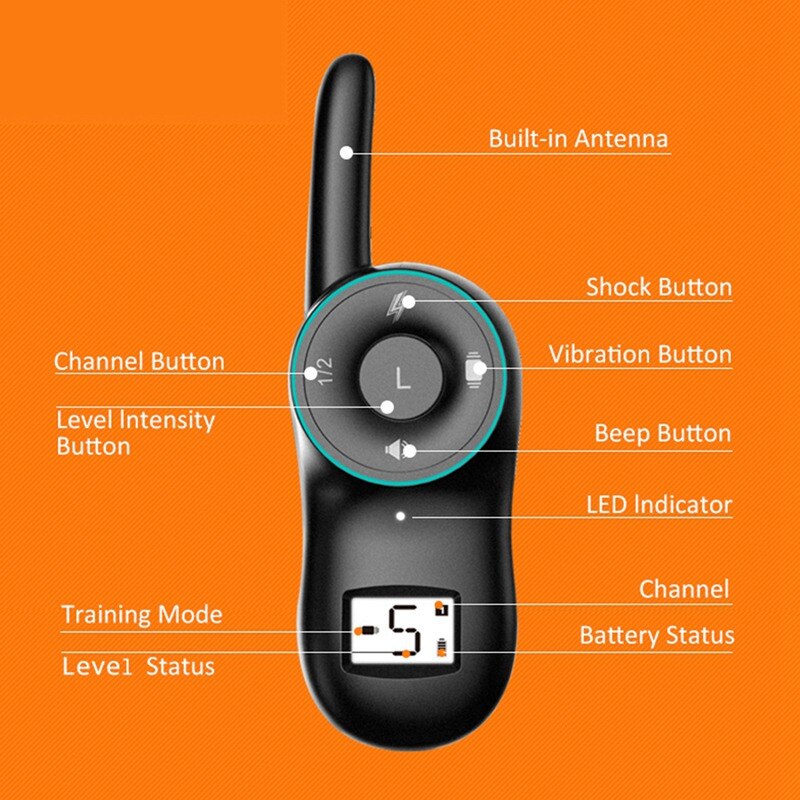 Smart Waterproof Bark Collar – Rechargeable Anti-Bark Training Device