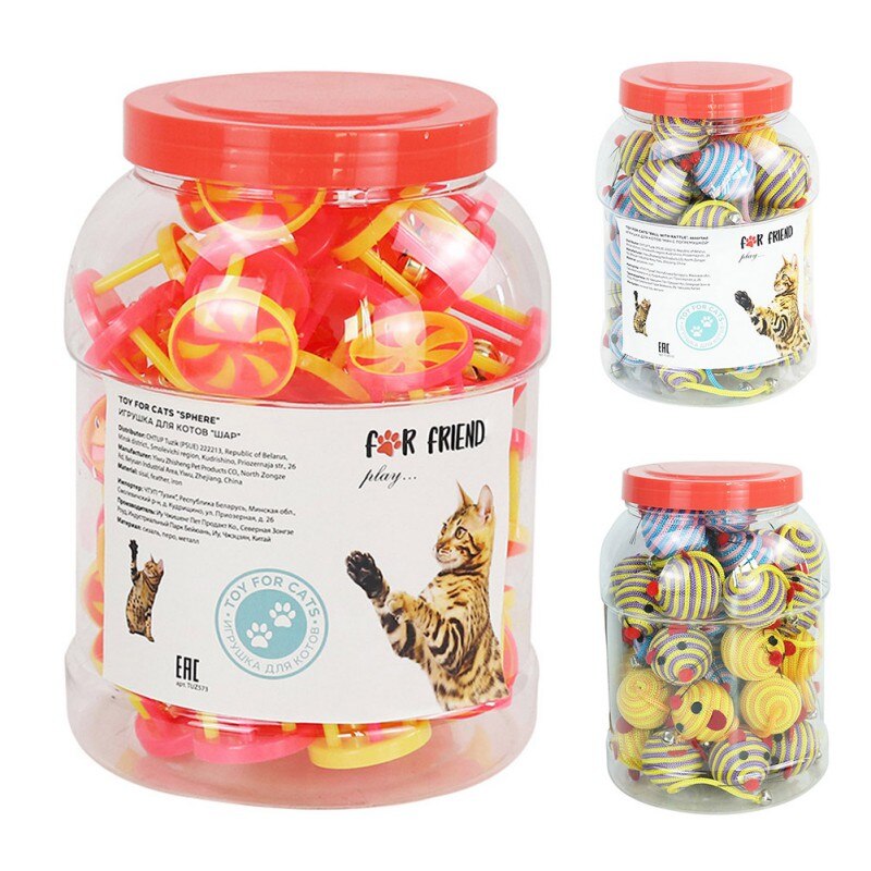 40PCS Colorful Cat Toy Set – Feather Toys, Balls & Mice Collection