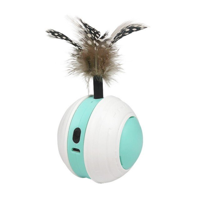 Smart Interactive LED Cat Ball – USB Rechargeable Motion Toy