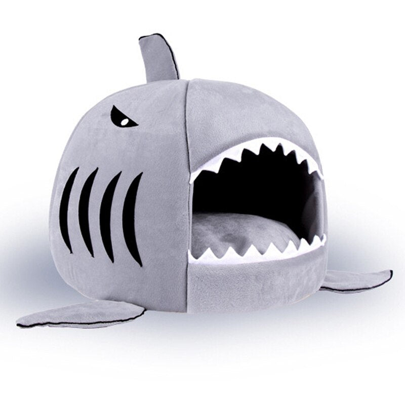 Shark Pet Bed – The Coziest Hideout for Your Cat or Small Dog!