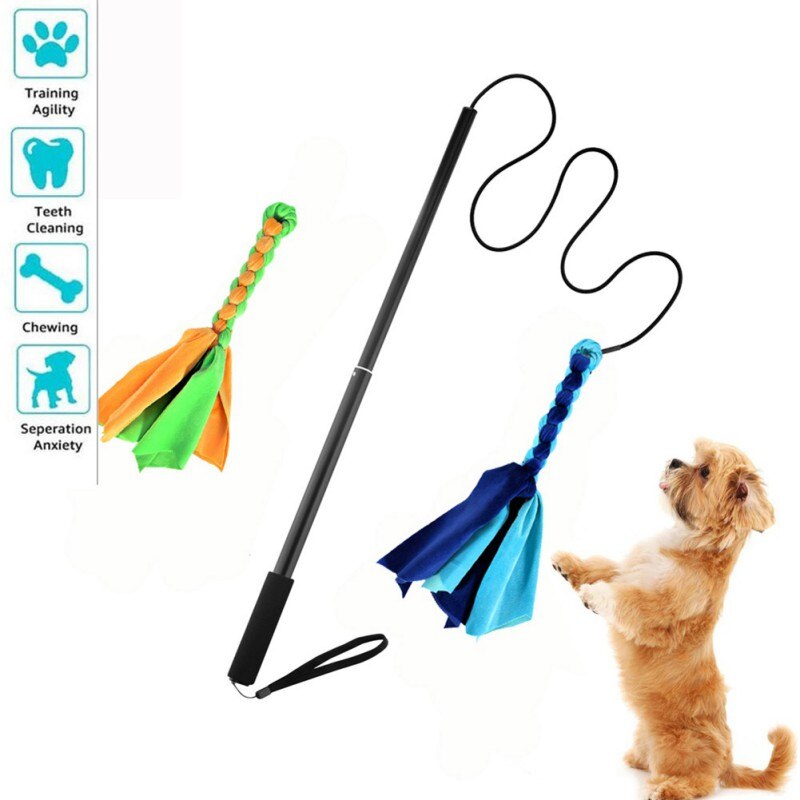 Interactive Cat Feather Wand – Replacement Teaser Stick for Active Cats