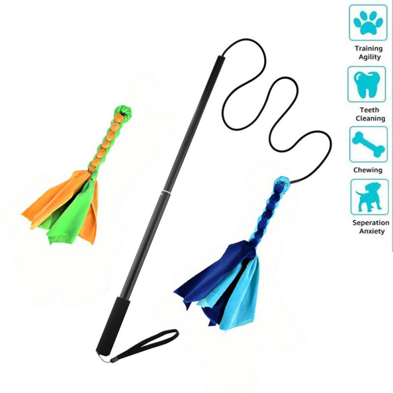 Interactive Cat Feather Wand – Replacement Teaser Stick for Active Cats